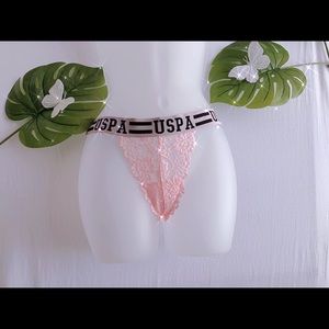 Light pink USPA thong